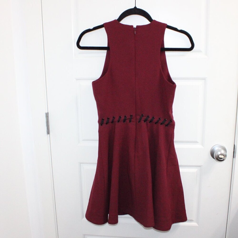 ELIZABETH And James Carter Lace Fit And Flare Size 0 Burgundy